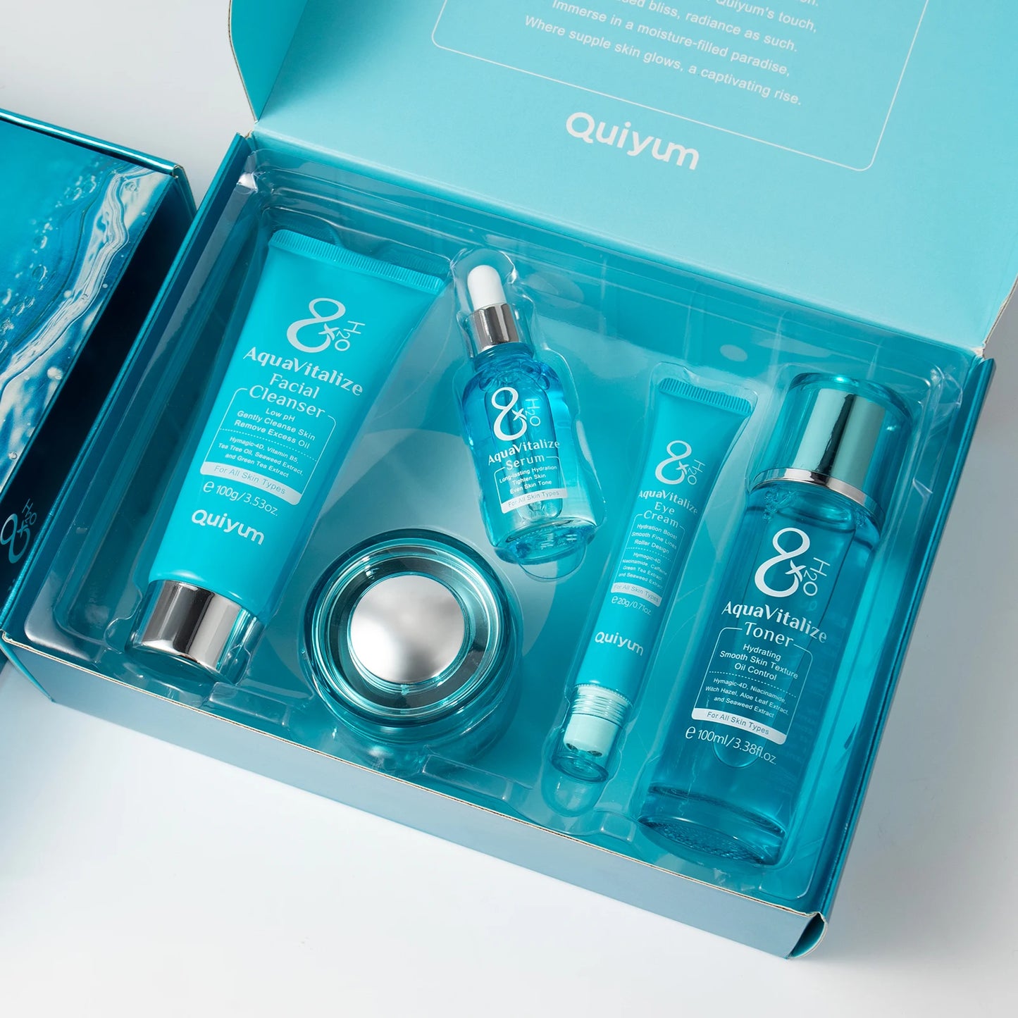 Laikou AquaVitalize Deep Hydration Skincare Set Five Piece