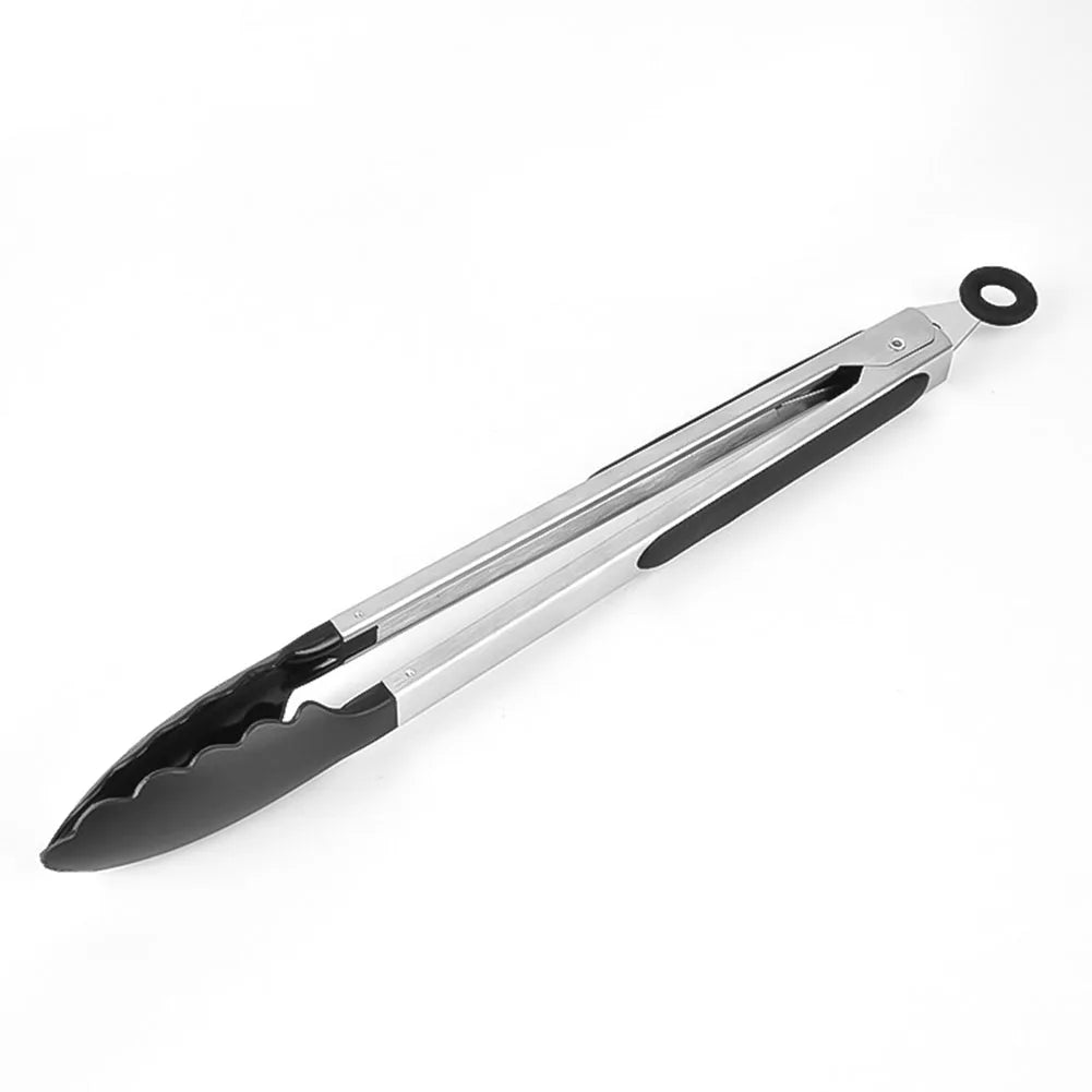 Shunmaii BBQ Grilling Tong Stainless Steel Anti Scalding Clip