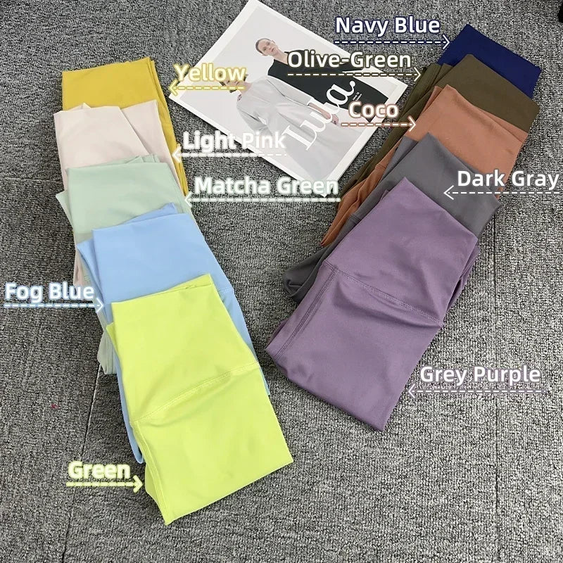 Naked Feeling High Waist Leggings for Women Push Up Yoga Pants