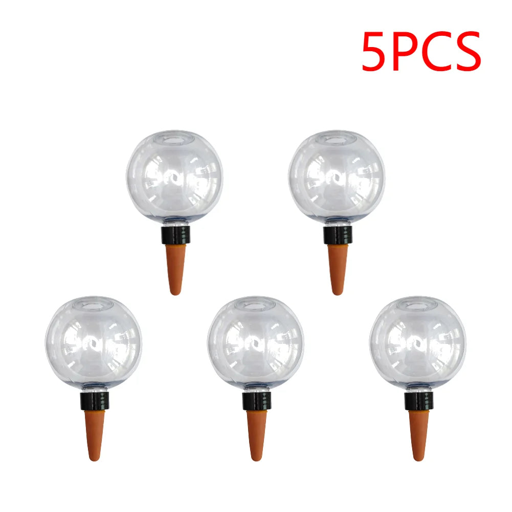 Plastic Automatic Plant Watering Globes 500ml Drip Irrigation Potted Plants