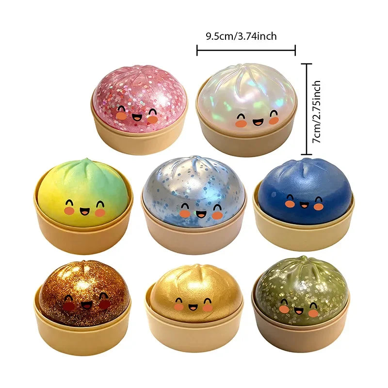 Dumpling Stress Relief Ball Slow Rebound Decompression Toy