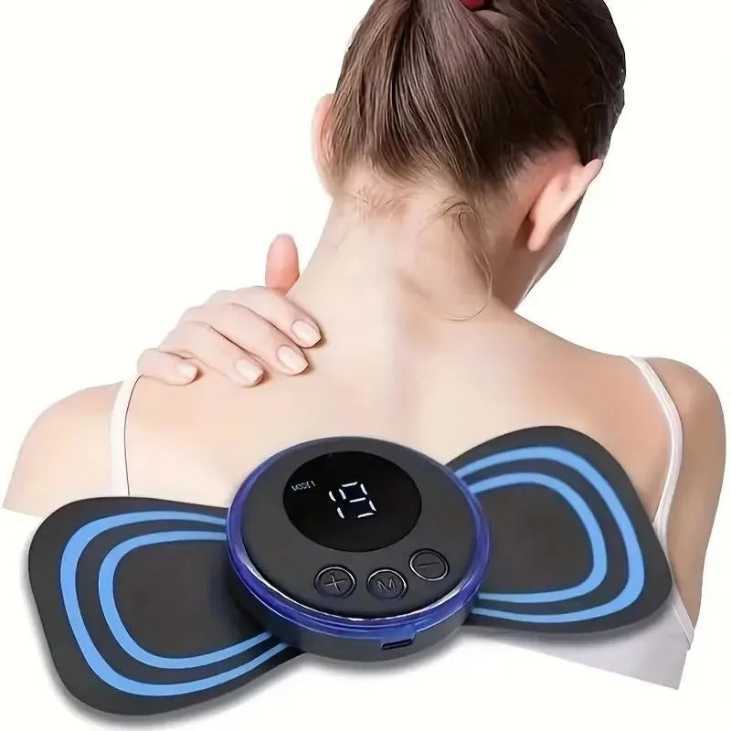 BXA Portable Mini Massage Patch USB Rechargeable Full Body Massager