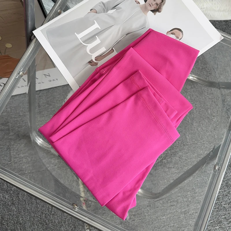 Naked Feeling High Waist Leggings for Women Push Up Yoga Pants