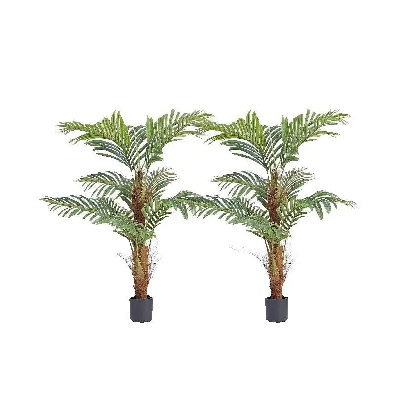Artificial Palm Tree Faux Plant With Anti Tip Protection