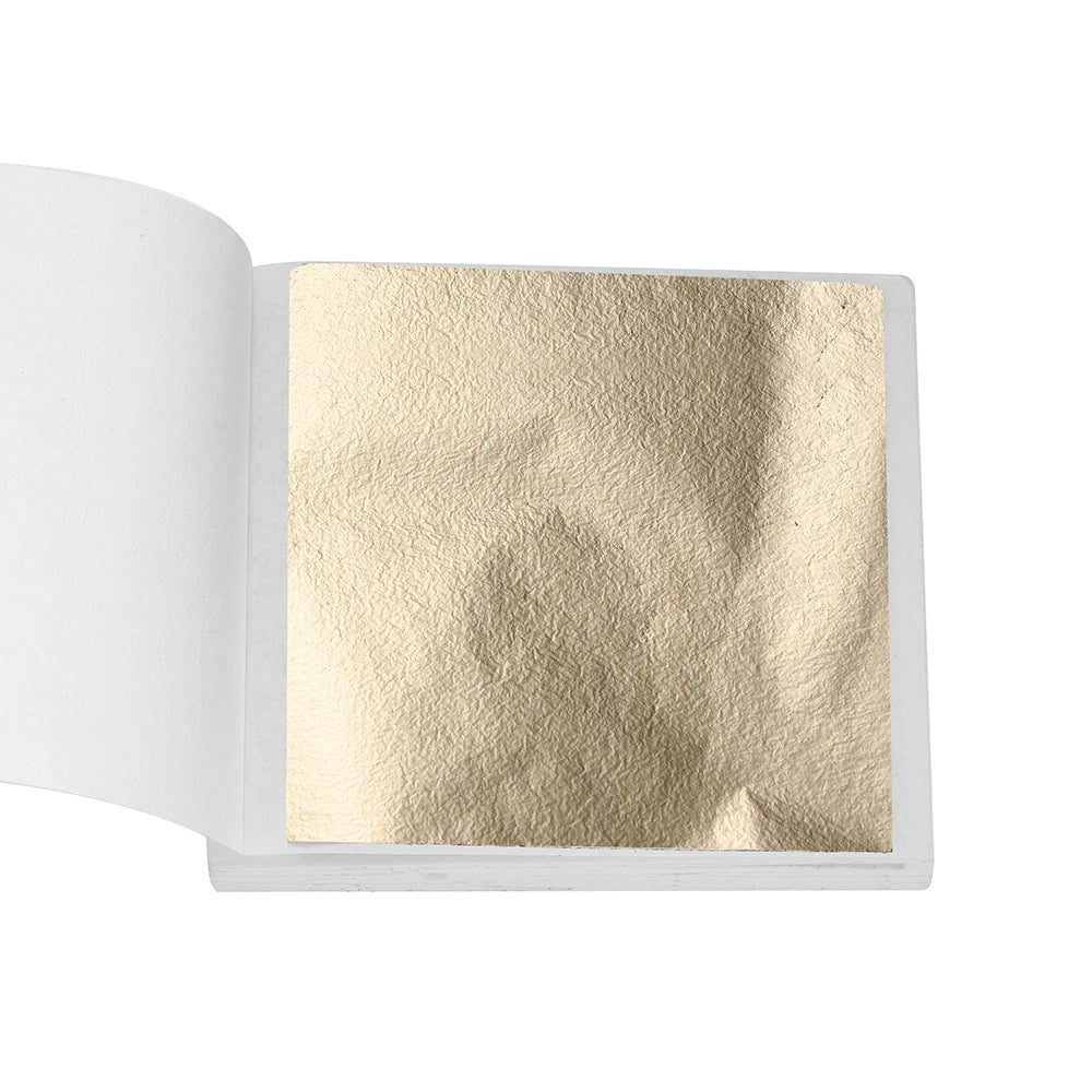 AGCFABS Imitation Gold Foil Paper Leaves For Resin Jewelry Making