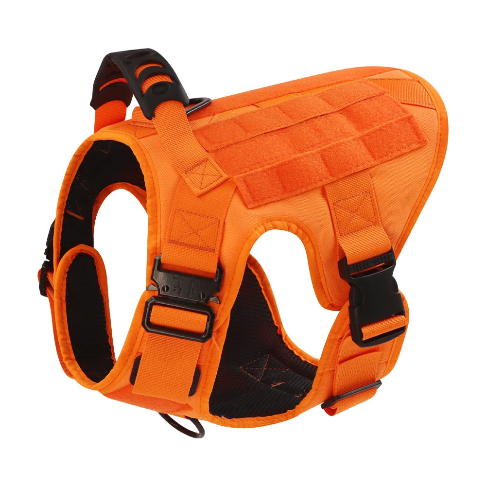 PETRAVEL Military Camouflage Dog Harness Leash