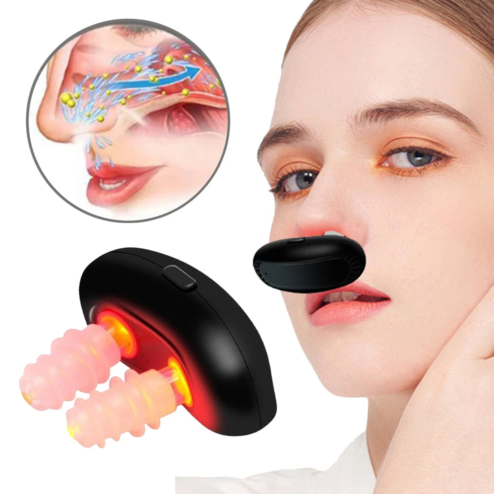 Cordless Red Light Nasal Therapy Device For Rhinitis Relief