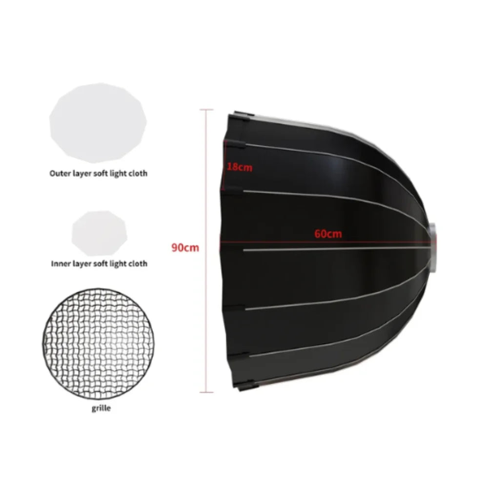 SH BiColor LED Video Light 135W 110V 220V Studio Portrait