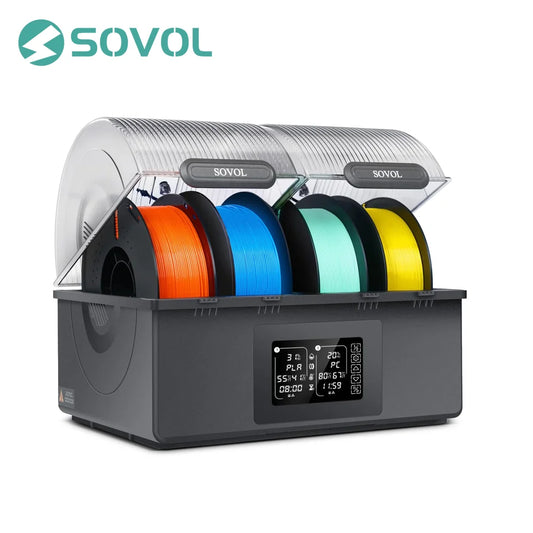 Sovol Filament Dryer 4 Spools With 85C Max Temp Dehumidification