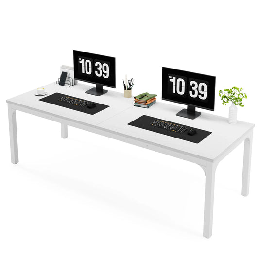 Tribesigns Wooden Computer Desk For Home Office Organization