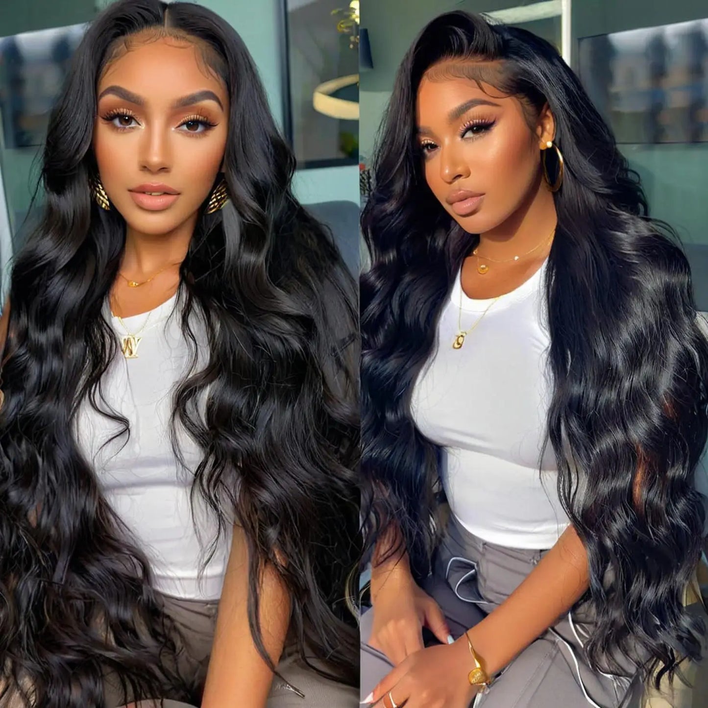 Lovely Princess Brazilian Body Wave HD Lace Front Wig