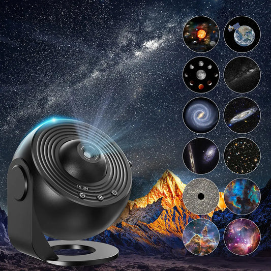 Mexllex 13 In 1 Galaxy Ultral Star Projector With Timer