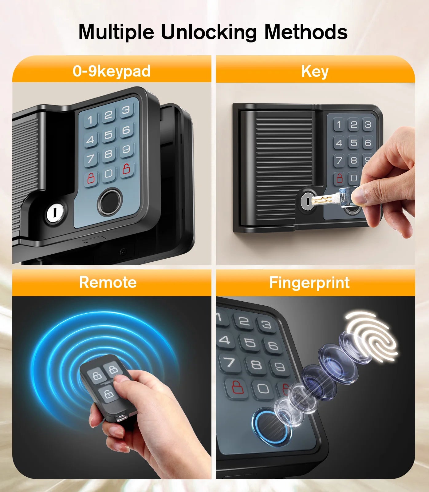 Smart RV Door Lock Keyless Entry Weatherproof For Camper Trailer