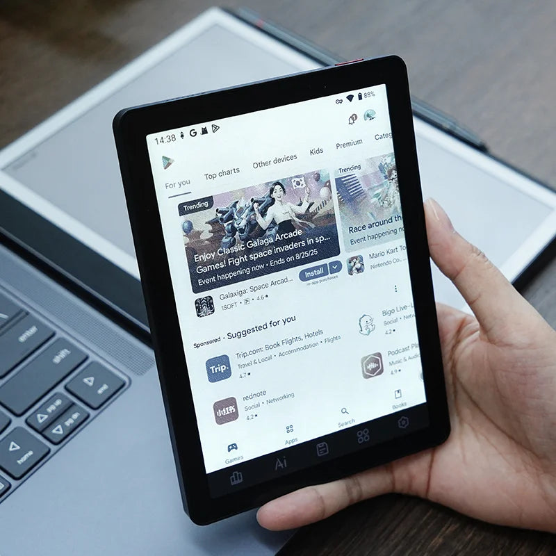 Bigme B6 E Ink Reader Android 14 Featuring Google Play