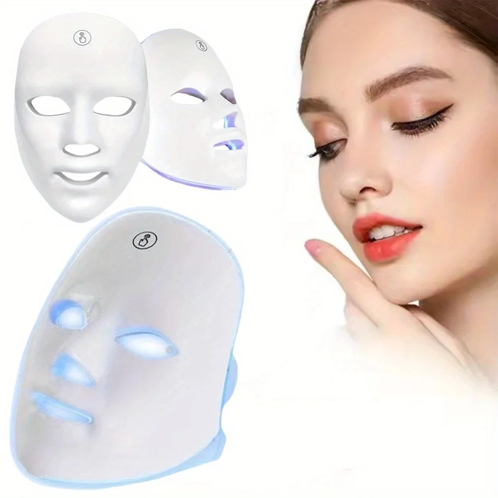 Rechargeable LED Face Mask Facial Care Tool For Premium Skincare