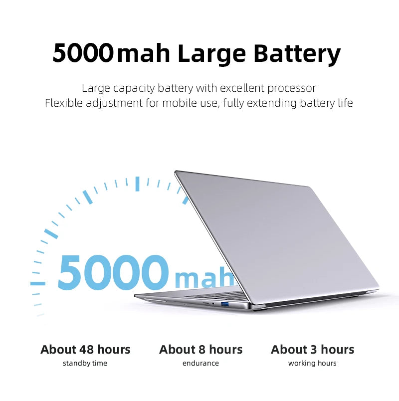 Xia Man Windows Pro Laptop Intel Atom A3950 12GB RAM