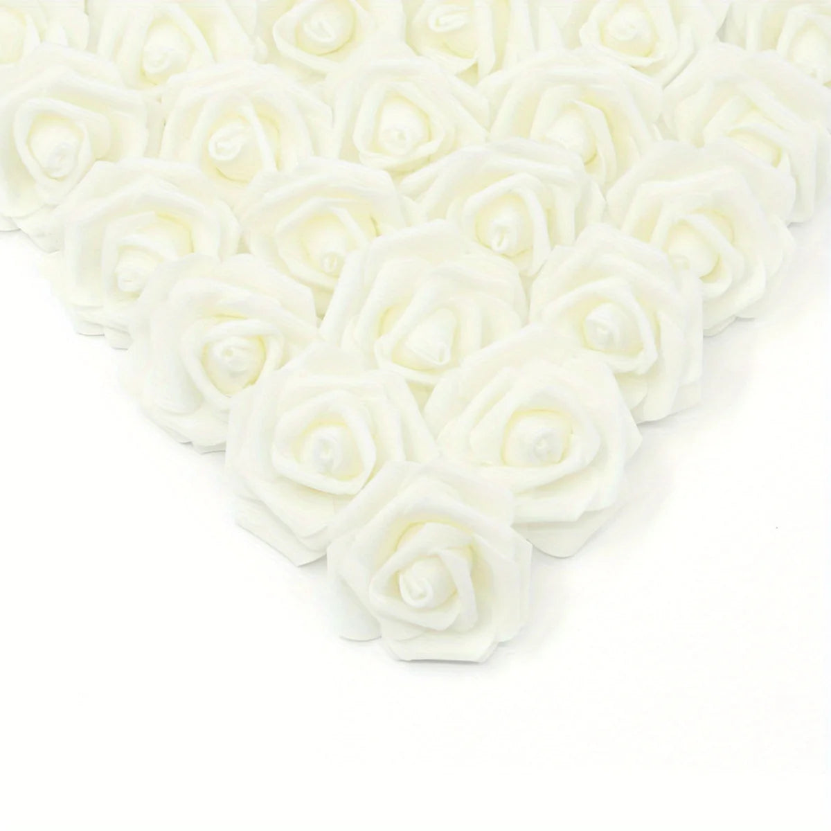 Artificial Rose Flower Heads Foam Roses for DIY Weddings