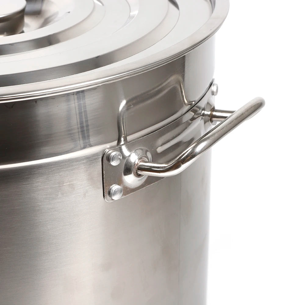 Thickened Stainless Steel Stock Pot With Lid For Home Use