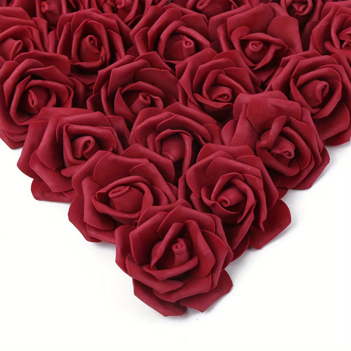 Artificial Rose Flower Heads Foam Roses for DIY Weddings