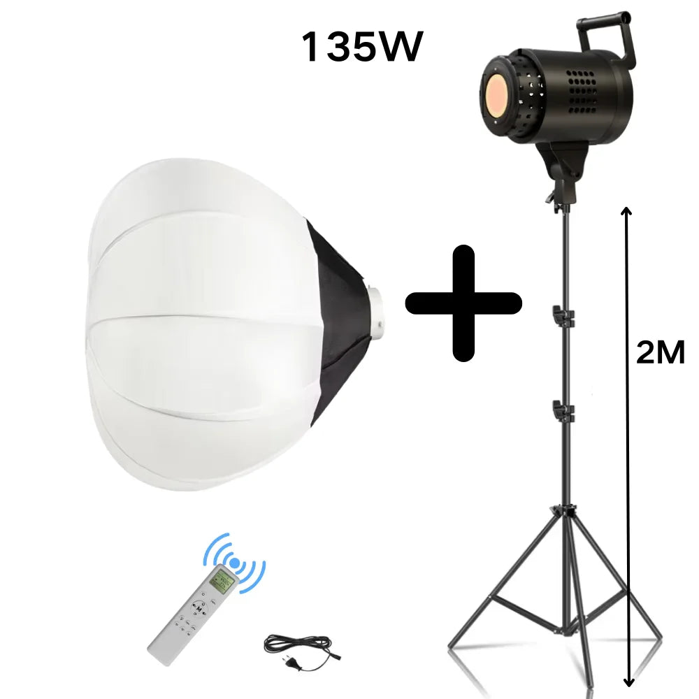 SH BiColor LED Video Light 135W 110V 220V Studio Portrait