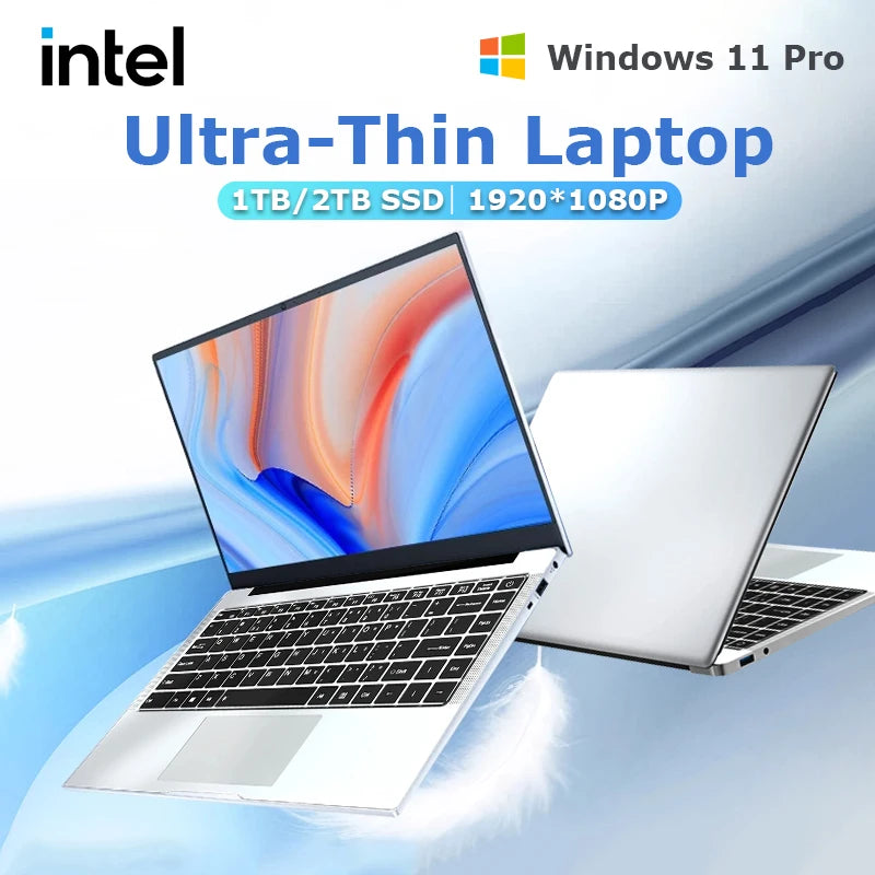 Xia Man Windows Pro Laptop Intel Atom A3950 12GB RAM