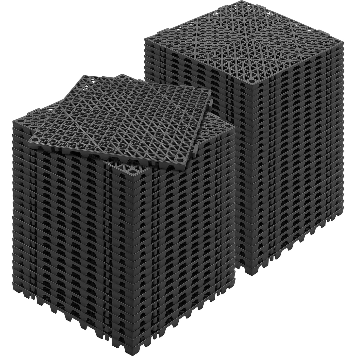 SucceBuy Interlocking PVC Drainage Floor Tiles Non Slip For Bathroom And Pool