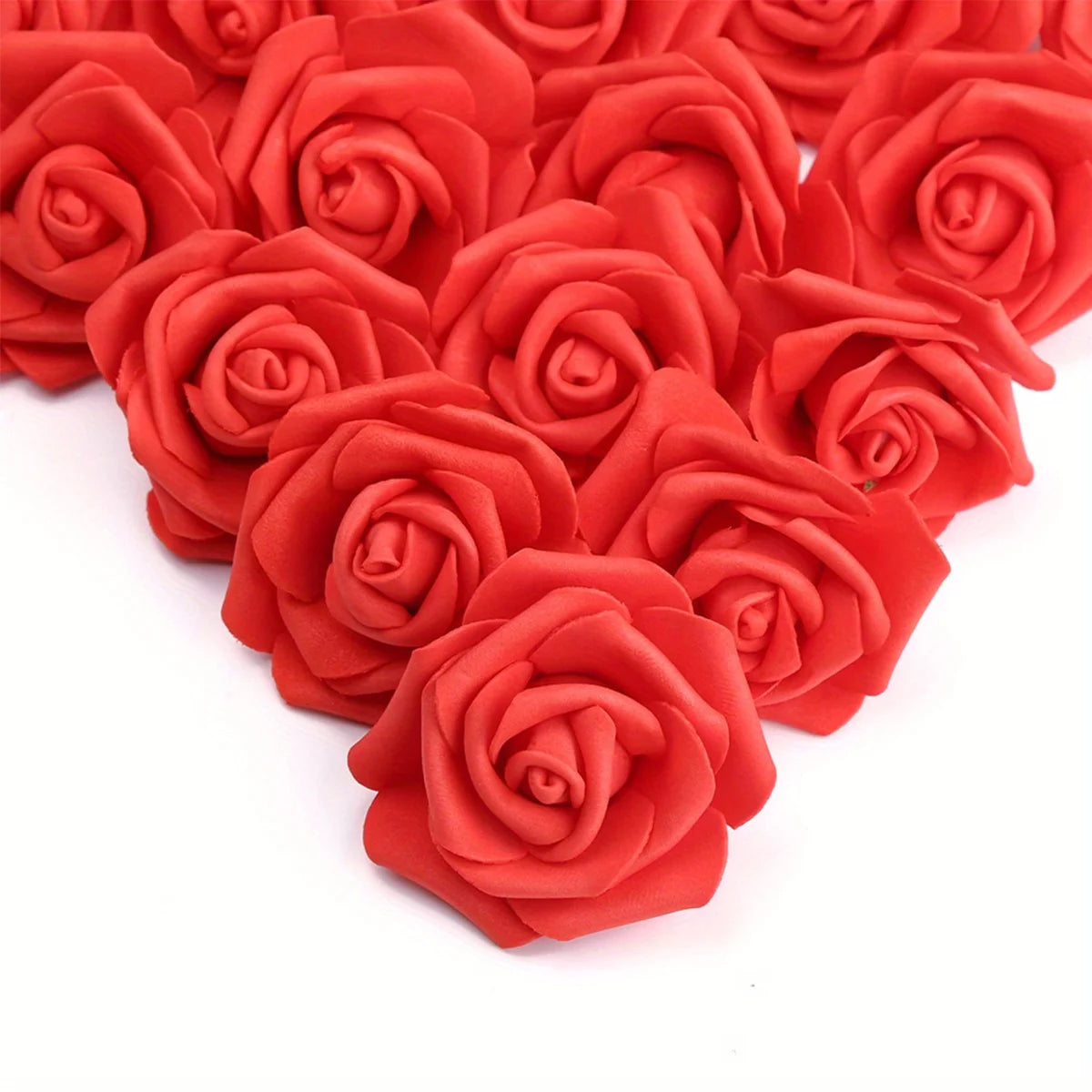 Artificial Rose Flower Heads Foam Roses for DIY Weddings