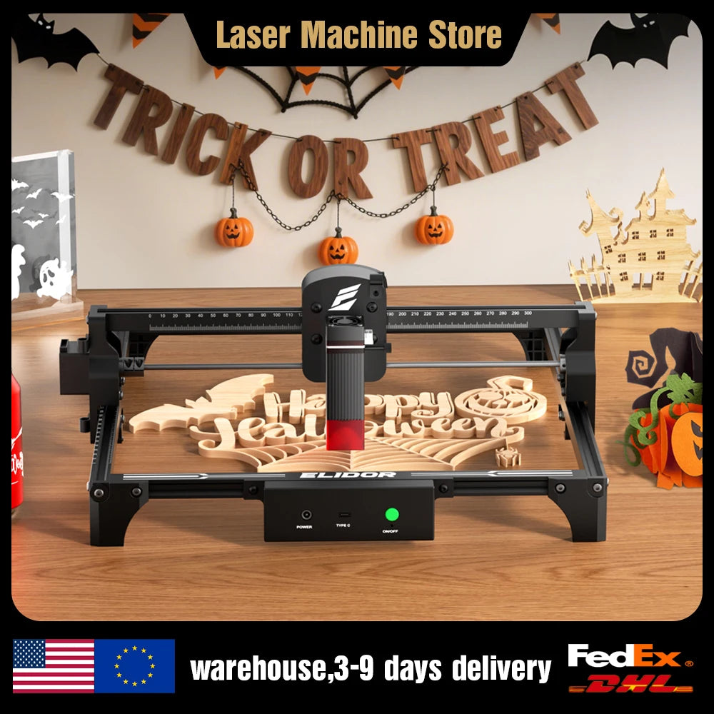 ELIDOR Z6 Woodworking Laser Engraver and Cutter 6W 12W